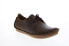 Фото #4 товара Clarks Janey Mae 26112617 Womens Brown Leather Oxford Flats Shoes