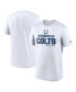 Фото #2 товара Men's White Indianapolis Colts Legend Community Performance T-shirt