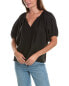 Фото #1 товара Velvet By Graham & Spencer Linen Top Women's S