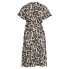 Фото #2 товара VILA Loe Short Sleeve Wrap Midi Dress