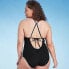 Фото #4 товара Women's Ribbed Bead Knot Detail One Piece Swimsuit - Shade & Shore