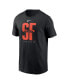 Фото #3 товара Men's Black San Francisco Giants Scoreboard T-Shirt