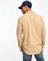 Polo Ralph Lauren icon logo pique shirt in camel marl