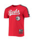 Men's Red Cincinnati Reds Taping T-shirt