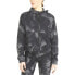 Фото #1 товара Puma Printed Woven Full Zip Training Jacket Womens Black Casual Athletic Outerwe