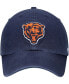 Фото #3 товара Men's Navy Chicago Bears Franchise Mascot Logo Fitted Hat