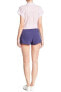 Фото #2 товара Good Luck Gem 155445 Women's Solid Woven Summer Denim Color Shorts Size L