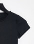 Фото #3 товара Cotton:On short sleeve tee in black swirl print