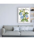 Фото #3 товара Sue Schlabach White Barn Flowers II Canvas Art - 15.5" x 21"