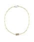 Rebl Jewelry reese Disc Two Tone Necklace - фото #2