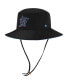 Фото #2 товара Men's Black Miami Marlins Panama Pail Bucket Hat