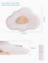 Фото #6 товара FANLG LED Ceiling Light Clouds, 30 cm Wall Lamp Children's LED Ceiling Light Dimmable with Remote Control 3000-6000 K, Cloud Lamp Children's Lamp Ceiling Lamp for Children's Room Bedroom Living Room [Energy Class F]