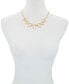 T Tahari gold-Tone Pendant Statement Necklace