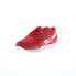 Фото #4 товара Reebok Classic Nylon Mens Red Suede Lace Up Lifestyle Sneakers Shoes