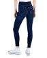 ფოტო #2 პროდუქტის Juniors' High-Rise Pull-On Skinny Jeans