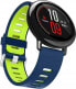 Beline Beline pasek Watch 22mm Double Color Silicone niebiesko-zielony blue/green box