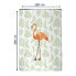 Recycling-Duschvorhang Flamingo