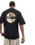 Фото #1 товара New Era sticker graphic back t-shirt with gold foil in black