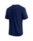Фото #2 товара Men's Navy Dallas Cowboys Hail Mary Raglan T-shirt