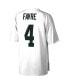 Men's Brett Favre White Green Bay Packers 2001 Legacy Replica Jersey
