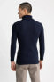 Фото #6 товара Свитер Defacto Regular Fit Turtleneck