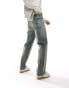 Фото #2 товара ASOS DESIGN straight fit jeans in blue wash with tint