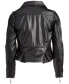 ფოტო #2 პროდუქტის Big Girls Faux-Leather Full-Zip Moto Jacket