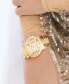 ფოტო #12 პროდუქტის Women's Olympia Platinum Series Diamond (2 1/2 ct. t.w.) 18K Gold-Plated Stainless Steel Watch, 38Mm