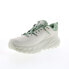 Фото #4 товара Hoka Kaha Low GTX 1123114-CTBS Mens White Leather Athletic Hiking Shoes