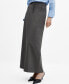 ფოტო #1 პროდუქტის Women's Slit Long Skirt