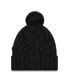 Фото #2 товара Women's Black Pittsburgh Steelers Toasty Cuffed Knit Hat with Pom