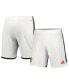 Фото #1 товара Men's White Manchester United 2023/24 Home Replica Shorts