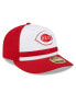 Men's White Cincinnati Reds 2024 Batting Practice Low Profile 59FIFTY Fitted Hat