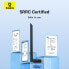 Фото #15 товара Карта сетевая USB WiFi 2.4GHz 150Мб/с с антенной 6dBi в цвете черном от Baseus