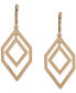 Geometric Orbital Drop Earrings