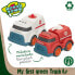 MOTOR TOWN Set Emergency Toy Vehicles