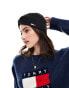 Фото #1 товара Tommy Jeans flag logo headband in black