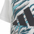 Фото #6 товара Детский Футболка с коротким рукавом Adidas Water Tiger Graphic Белый