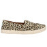Фото #1 товара TOMS Avalon Leopard Slip On Womens Brown Sneakers Casual Shoes 10015160
