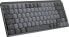 Logitech MX Mechanical Mini for Mac Minimalist Wireless Illuminated Keyboard - Tenkeyless (80 - 87%) - Bluetooth - Mechanical - QWERTZ - LED - Graphite - Grey