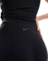 Nike Training One wrapped high waisted 7/8 leggings in black