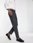 Фото #8 товара ASOS DESIGN slim smart trouser in charcoal