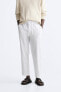 COTTON - LINEN TROUSERS