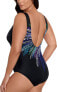 Swim Solutions Women's Firework Print One-Piece Swimsuit Multi Size 16