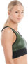 Фото #2 товара Топ спортивный Lole 168311 Женский Бра для спорта Pascale с открытым горлом и спиной-треугольником зеленого цвета размером X-Small