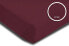 Фото #3 товара Spannbettlaken Jersey bordeaux 200x200cm