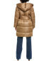 Фото #2 товара Via Spiga Pillow Collar Belted Coat Women's