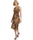 Фото #3 товара Women's Sleeveless Printed Midi Dress