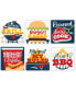 Fire Up the Grill - Funny Summer BBQ Party Decor - Drink Coasters - Set of 6