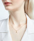 Фото #9 товара Sarah Chloe amelia Initial 16" Pendant Necklace in 14K Gold
